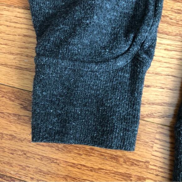 Nike Therma-Fit Knit Pullover Sweater Top Charcoal Gray Women’s Size M - Picture 7 of 10